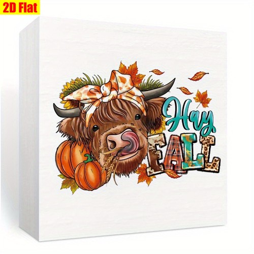Farmhouse wooden box - sign, hay