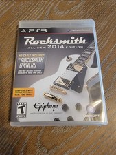 Rocksmith - 2014 Edition (Sony PlayStation 3) W/ Manual (NO CABLE) 