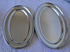 Lot 2 Plats de service ovales