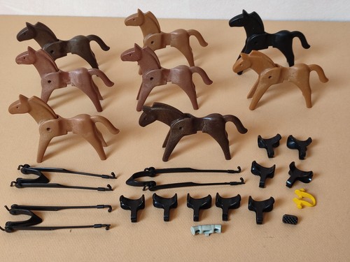 Playmobil vintage chevaux - playmobil,