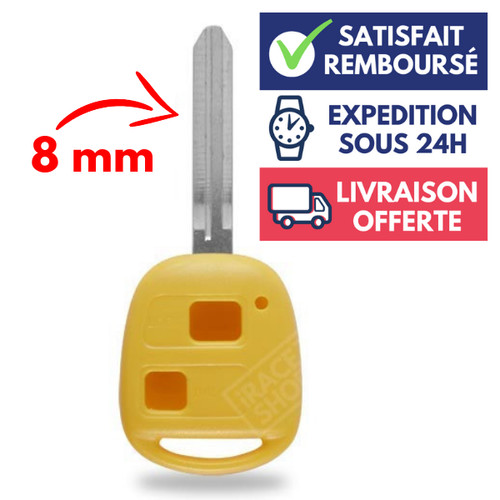 Coque clé plip boitier - coque,