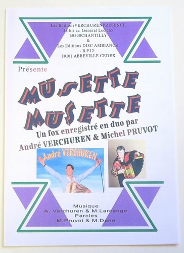 Partition sheet music michel - partition,