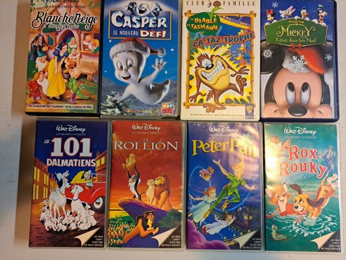 Lot cassettes walt - 6,