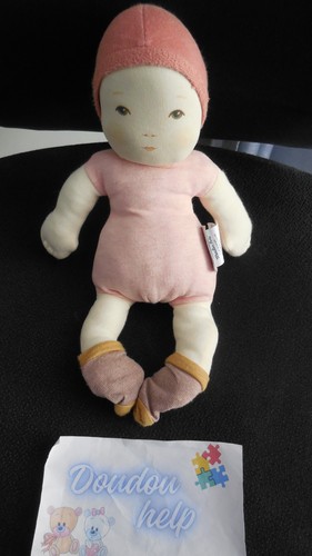 Doudou peluche poupée - peluche, chiffon
