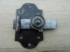 Ancien gros verrou en fer