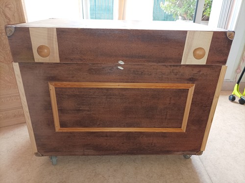 Coffre ancien bois - ancien,