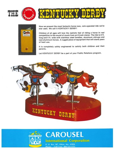 The kentury derby kiddie - kiddie, ride