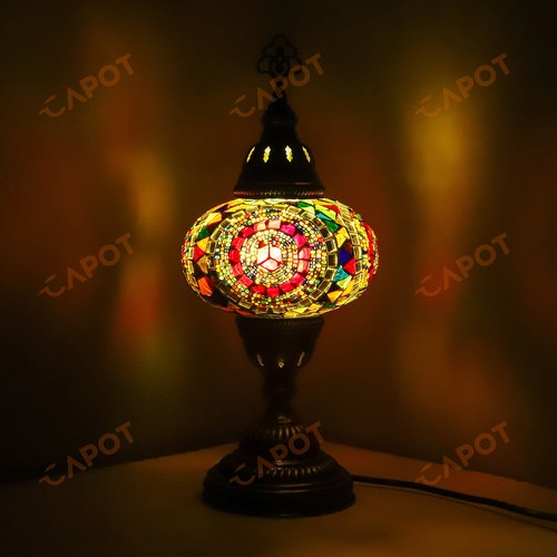 Lampe bureau mosaïque - bureau,