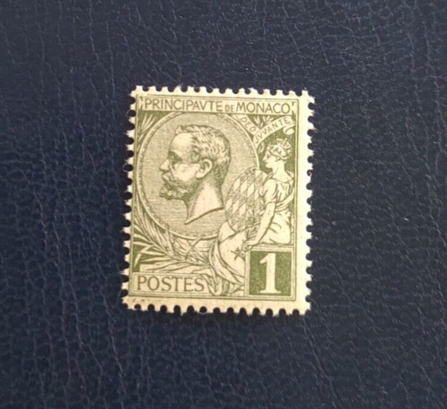Monaco 1891 timbre vert - 1891,