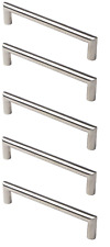 5x Poignée D'Armoire Inox Mat de Meuble Massif 96 - 736 MM Porte Cuisine Set