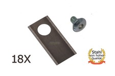 Couteau inox 18 x 3,9 cm pour