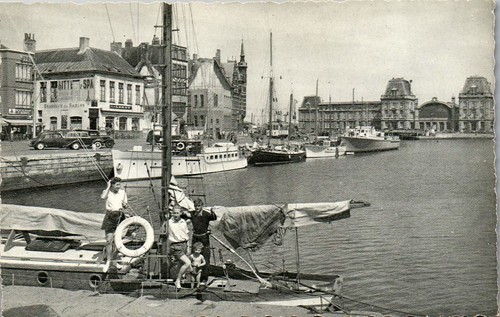 Belgique ostende carte - ostende,