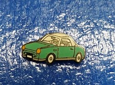  PINS AUTO VOITURE CAR NISSAN FIGARO VERTE