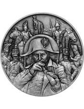 NAPOLEON AT AUSTERLITZ Masters of War 2 Oz Silver Coin 5$ Niue 2026