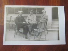 Old postcard photo bar cafe terrace 