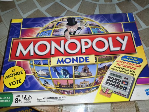 Jeu société monopoly - jeu, de