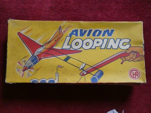 Jouet ancien tôle avion - ancien,
