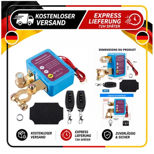 Coupe circuit batterie - batterie, 12v