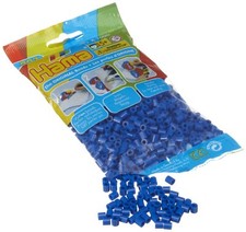 [Ref:207-08] HAMA Sachet de 1000 Perles à repasser midi 5 mm Bleu