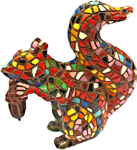 Figurine écureuil 10 cm - 10,