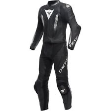 Dainese Laguna Seca 5 Combinaison De Moto Pour Hommes 92 Deux Pièces Noir-Blanc