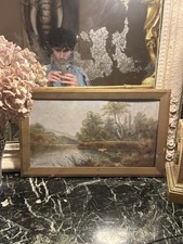 Huile sur Toile Ancienne