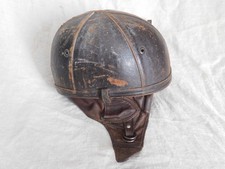 ANCIEN CASQUE BOL EN CUIR