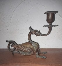 BOUGEOIR BRONZE CHIMERE - DRAGON - FRANCE NI RUSSIE NI UKRAINE ...