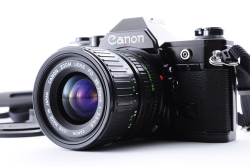 Objectif canon noir - ae-1, /