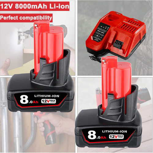 Pour batterie milwaukee m12 - batterie,