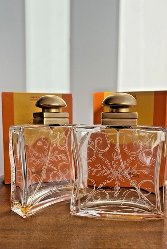 Deux flacons parfum vides - flacons,
