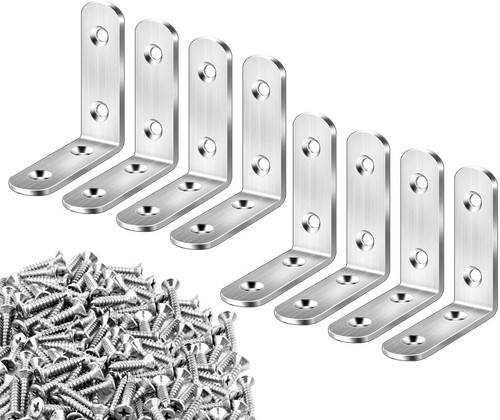 équerres fixation inox - 8, de