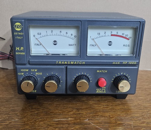 Zetagi 1000 swr pwr - tos, ros
