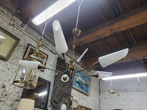 Lustre 1960 opaline et - en,