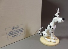 ASTERIX - PLASTOY - EDITIONS  ATLAS " IDEFIX et LE CHIEN DANOIS"