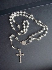Chapelet ancien avec croix en
