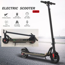 Unisex Kick E-scooter Folding Electric Eco Scooter - Black 7.5ah USED