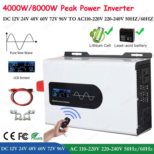 8000w peak onde sinusoïdale - 8000w,