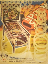 FLIPPER WILLIAMS-PIT STOP-KIT ELASTIQUES SILICONE TRANSPARENT-pinball rubber kit