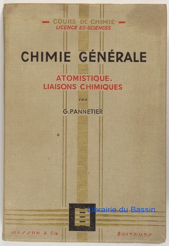 Chimie générale atomistique - générale,