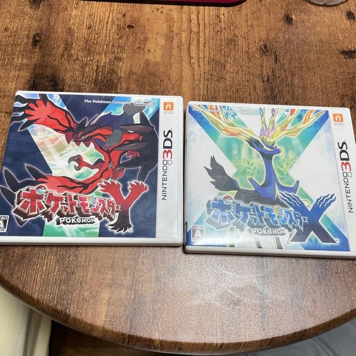 Lot jeux pokémon y - de,