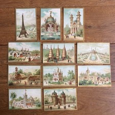 Lot 11 Chromos Exposition