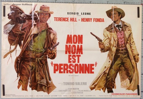 Affiche ancienne film mon nom - affiche,