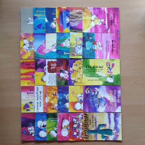 Diddl lot postcards htf - lot,