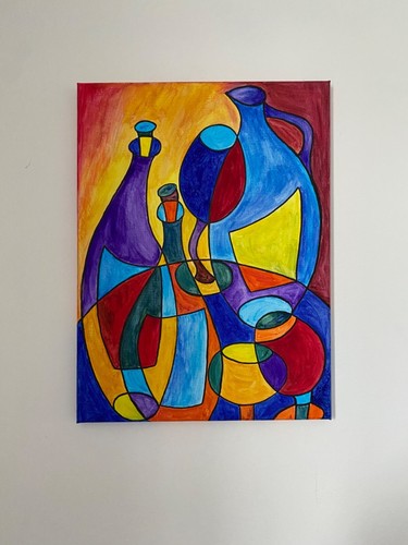 Peinture moderne sur toile - peinture,