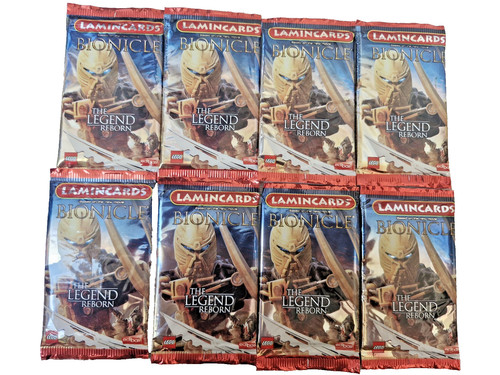 Lego bionicle lamincards 8 - lego,
