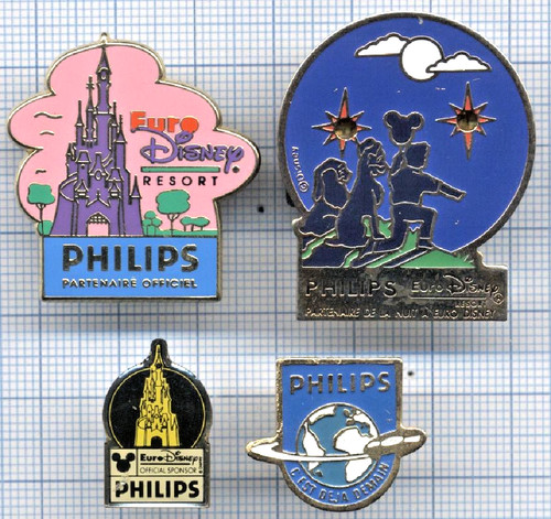 Lot pin philips - pin's,