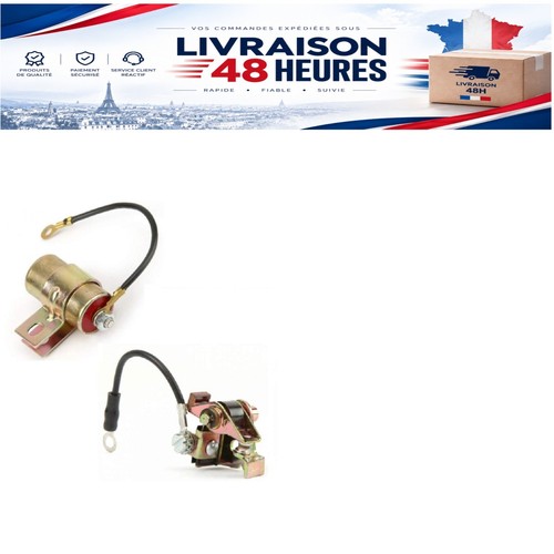 Kit rupteur condensateur - rupteur, +