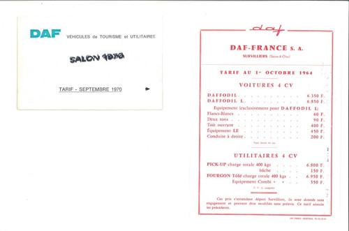 Catalogue brochure daf - brochure,