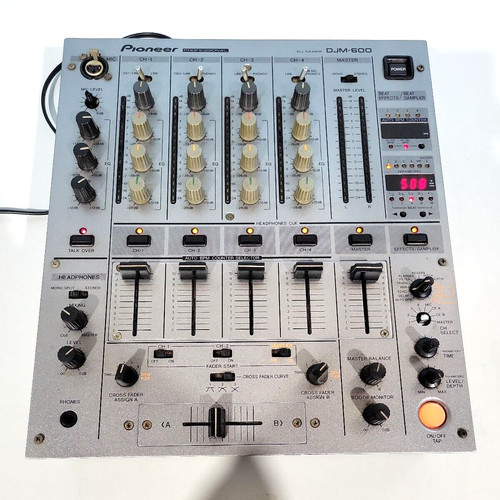Pioneer djm 600 silver - pioneer, djm-600